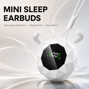 Noxoly Mini Sleep Earbuds with Display Charging Case